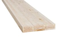 Plank Grenenhout B Ruw PEFC 25x100mm