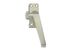 AXA Raamsluiting Plat Model Met Nok Rechts type 3302 Alu F2 74x30mm
