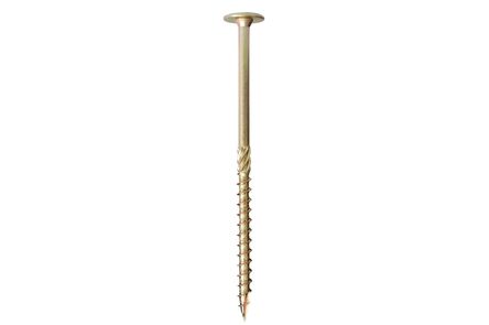 Woodies tellerkop schroef torx t40 8,0x100/60mm verzinkt