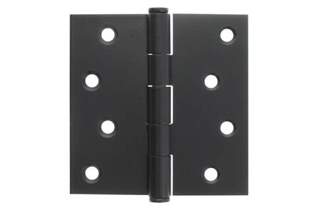 Scharnier Vierkant Model Met Losse Pen 89x89mm Zwart