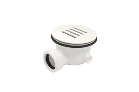 Krion afvoer douche wit 9cm