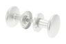 AMI Knopkruk Ronde Rozet Aluminium F1 60mm