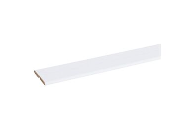 Agnes kniklijst 14TF wit structuur fijn 4,3x51mm 260cm