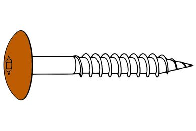 RVS snelmontageschroef t20 voor Rockpanel RAL 60 50 70 4,5x35mm