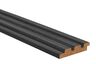 obeche noir lines g3 geschaafd zwart gegrond FSC 100% 32x150x1000mm