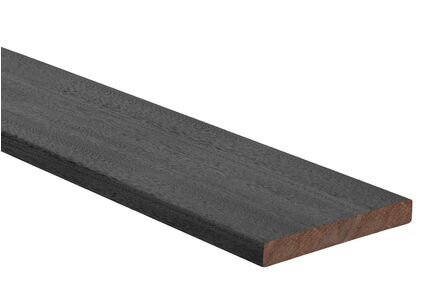 dabé noir board model c zwart 25x125x1000mm