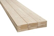 Plank Vurenhout B Ruw FSC 22x100mm