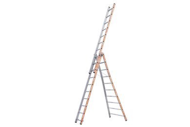 LITTLE JUMBO Reformladder Uitgebogen Bomen 1253 3x12 Sporten Aluminium Maximaal 7960mm