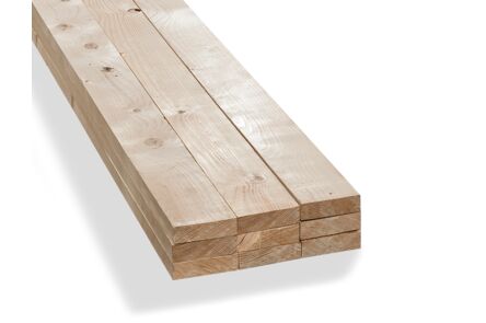 vuren mix c geschaafd rechte hoek  32x100x4500