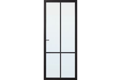 SKANTRAE Binnendeur SSL 4008 Blank Glas Stomp FSC 930x2315mm