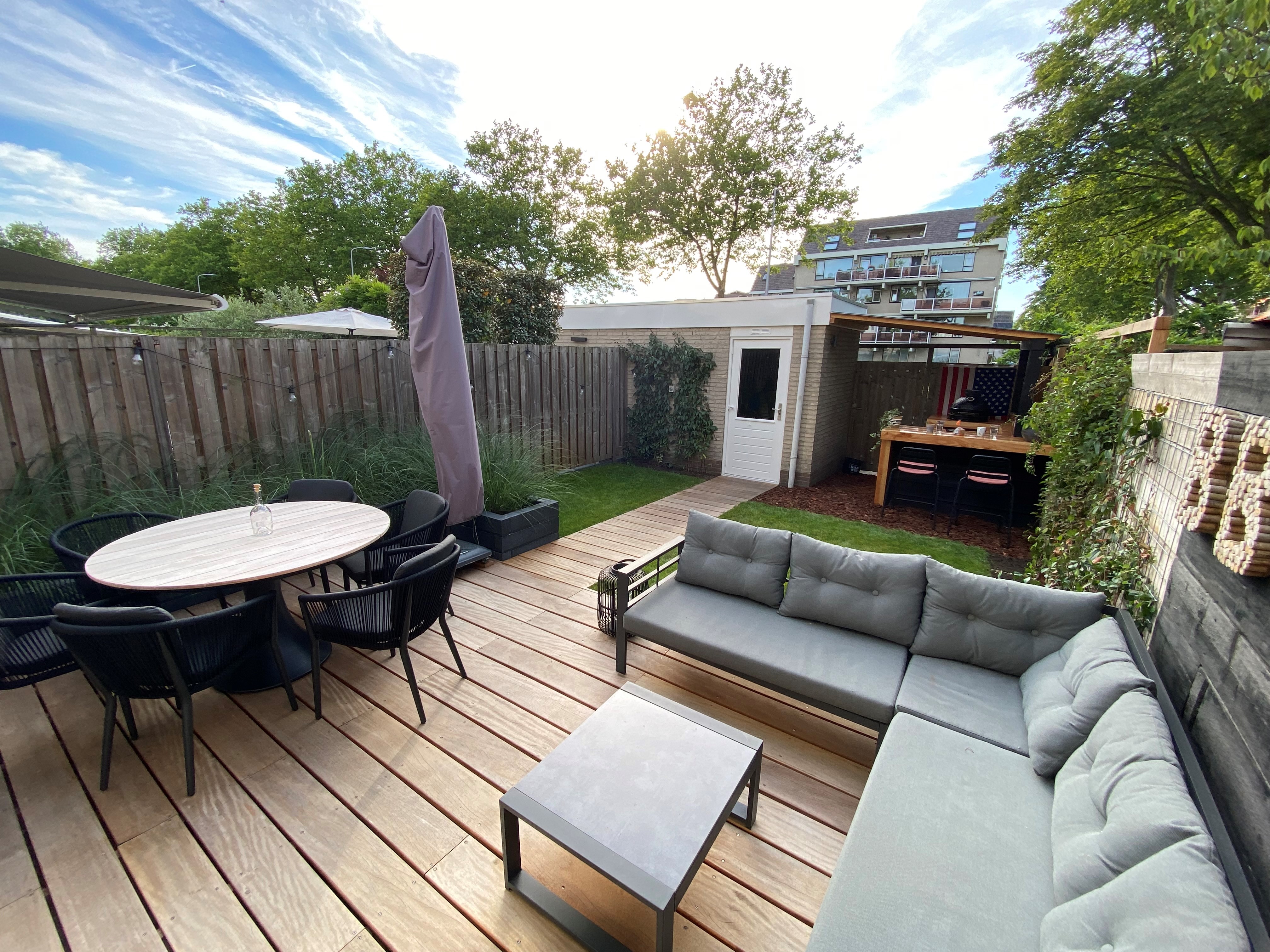 Vlonderplank Bilinga Hardhout KD Glad en Gegroefd FSC 25x145x3050mm