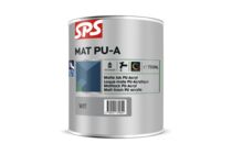 sps pu-acryl lakverf acryl basis zijdeglans mat wit 750ml