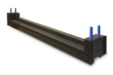 Dorpel met neuten 67x114x1034mm