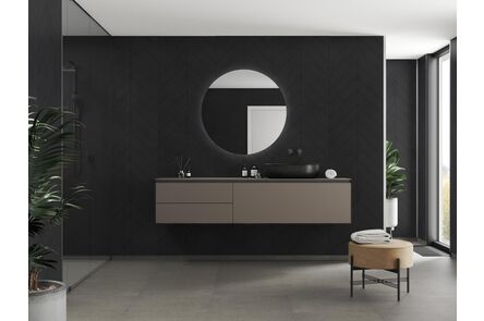Fibo Wandpaneel 2127 M78 S Dark Ash 70%PEFC 2400x620x10mm