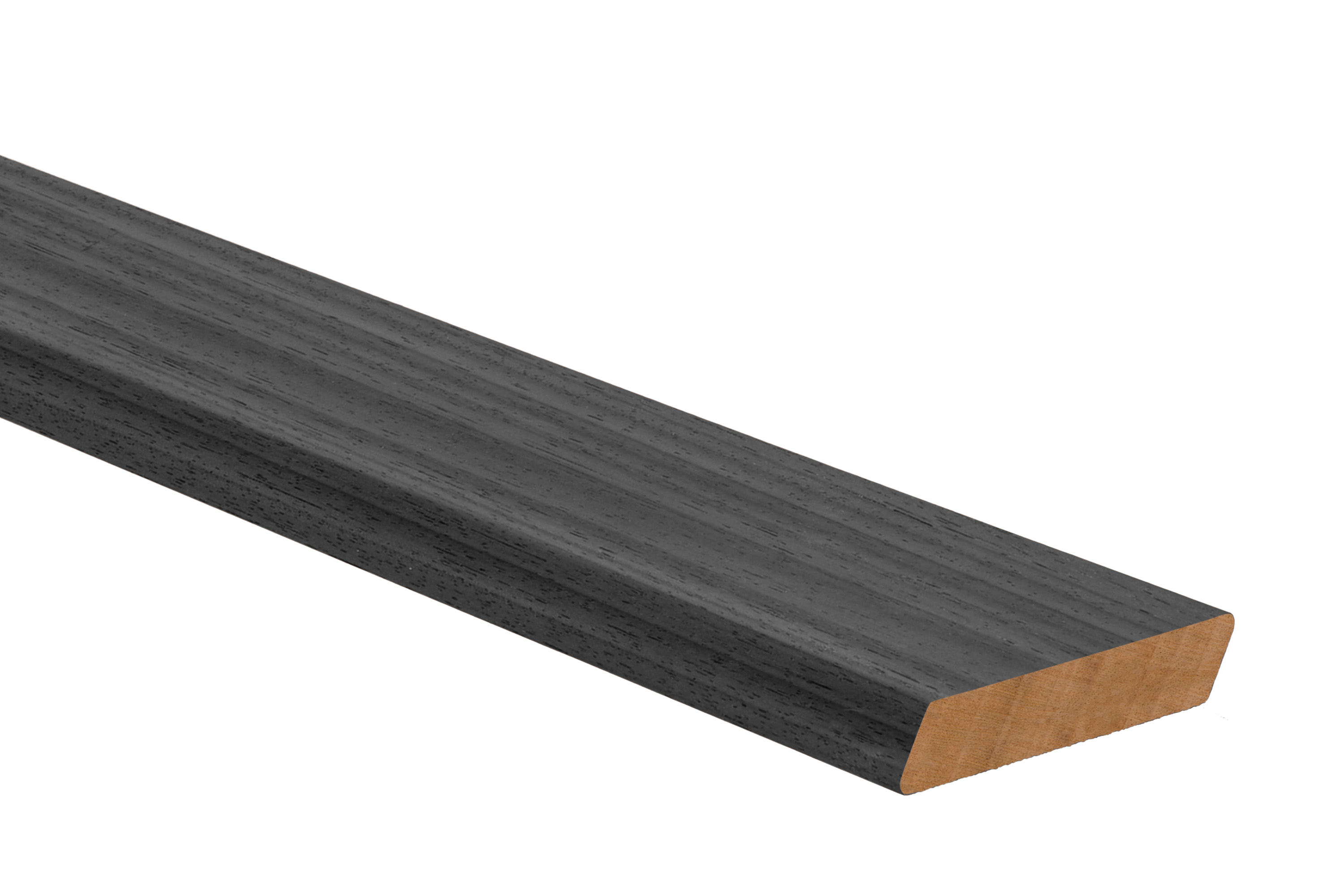 Obèche Noir rhombus geschaafd zwart gegrond FSC 100% 25x100x1000mm