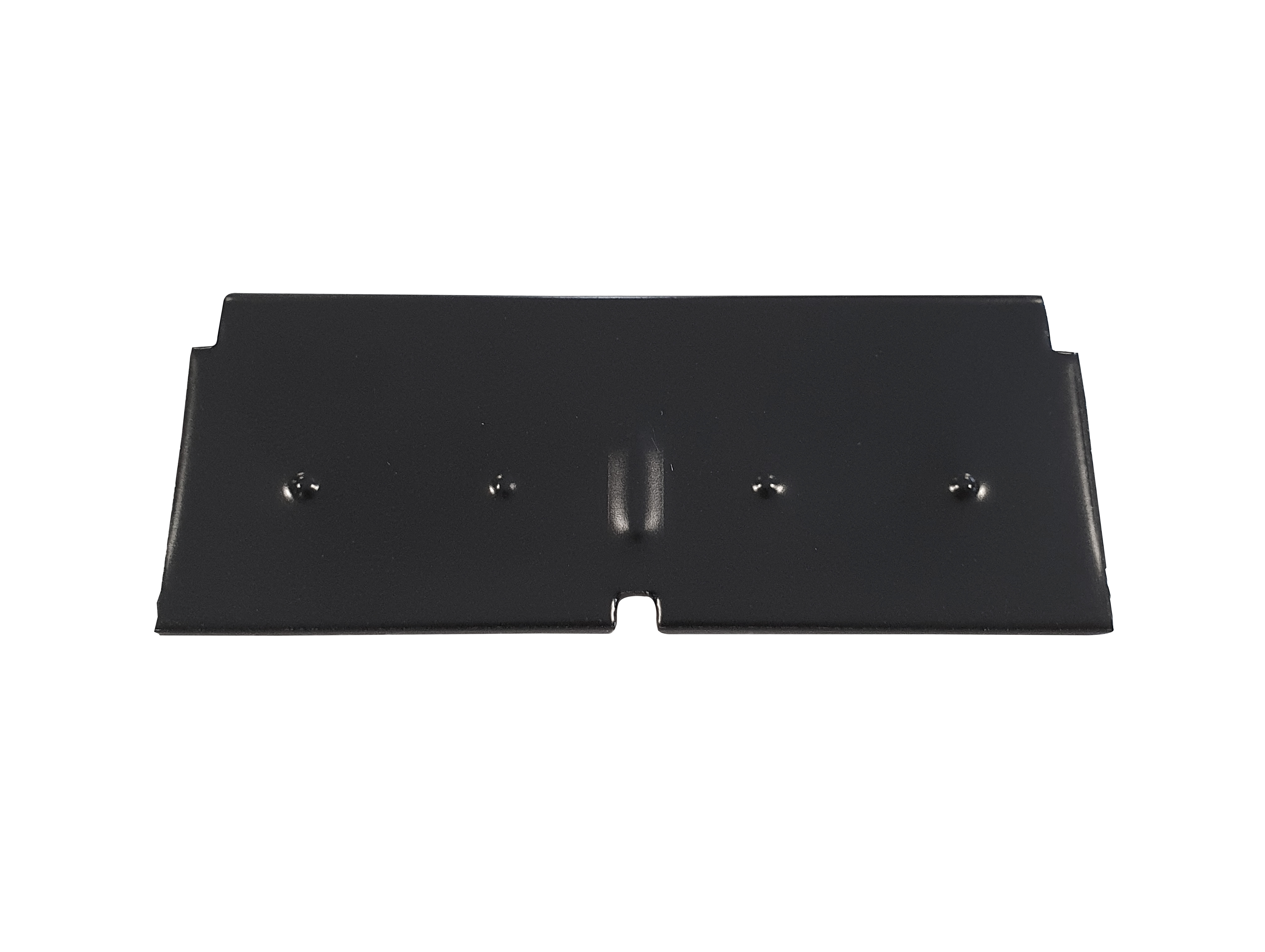 daktrim verbindingstuk aluminium zwart 0,8x45x90mm