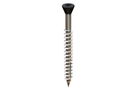 Woodpecker schroef RVS zwart t20 tbv houten gevel 4,5x40mm 100st