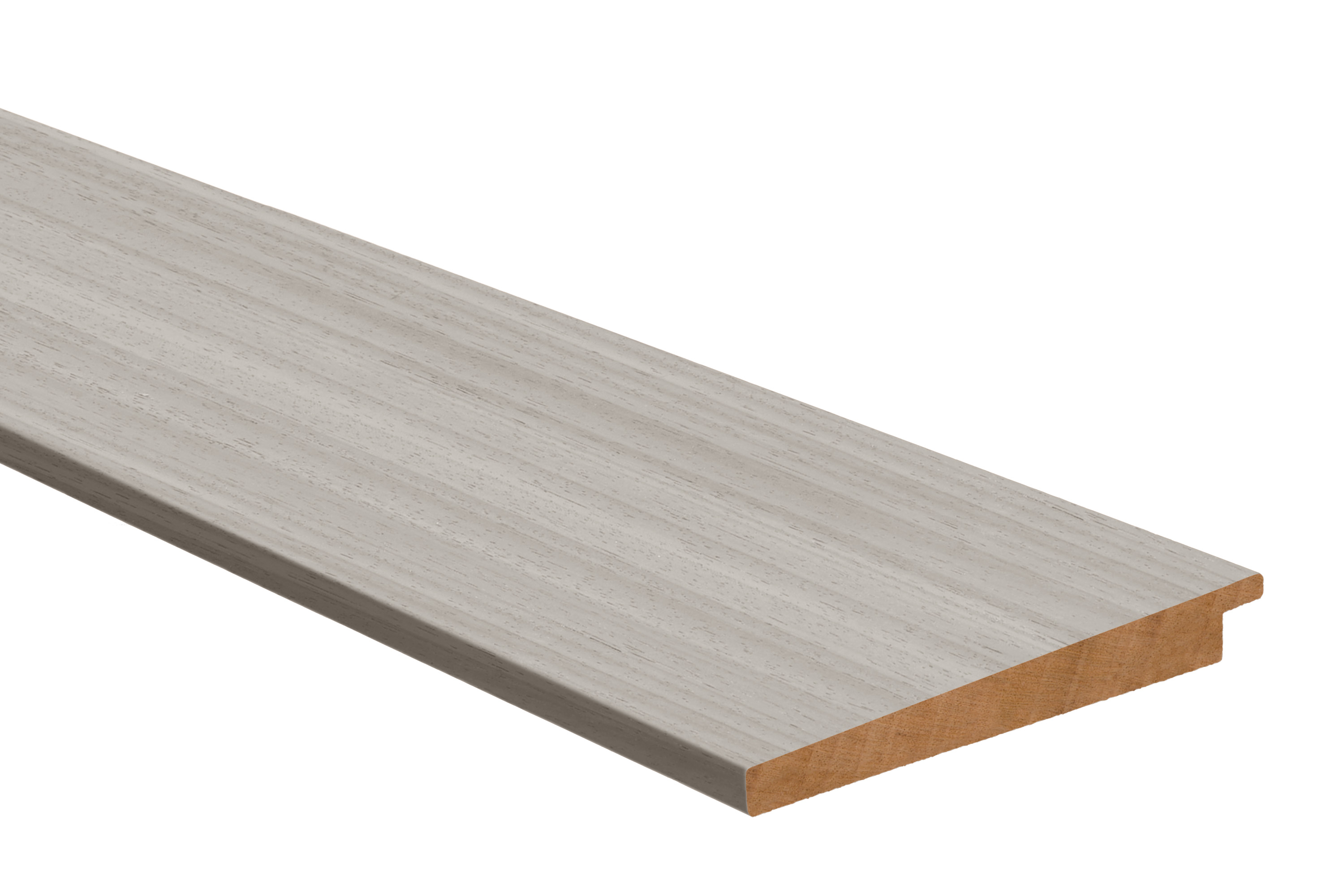 Obèche Noir zweeds rabat geschaafd grijs gegrond FSC 100% 25x200x1000mm