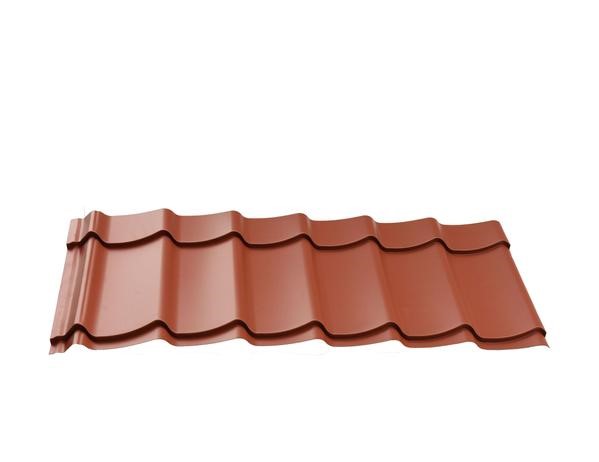 dakpanplaat tbv kapschuur comfort terracotta 3200x4050mm 16m2