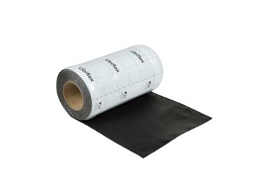 Ubbink Ubiflex finio loodvervanger zwart 600mm rol 5m