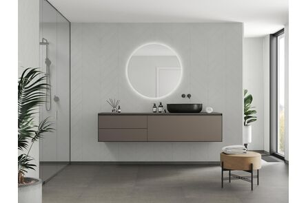 Fibo Wandpaneel 2145 M78 S Grey Cement 70%PEFC 2400x620x10mm