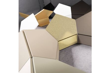 Kronospan HPL AL04 brushed gold 3050x1310x0,8mm