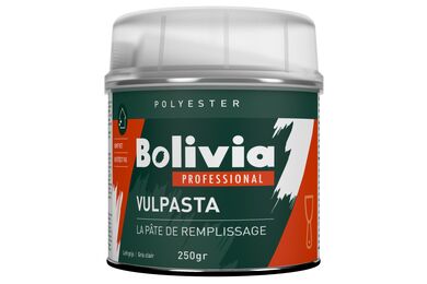 Bolivia Polyester vulpasta 2 componenten Lichtgrijs 250gr