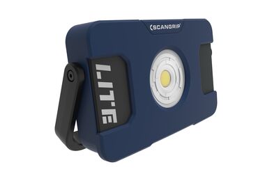 Scangrip Flood lite m Werklamp 2000lm LED IP54 Koudwit Blauw Metaal en kunststof 13w 100-240v 1st 47x275x163mm