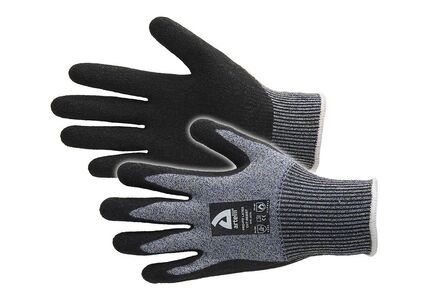artelli handschoen pro-latex cut resist maat 9 zwart/grijs 1 paar