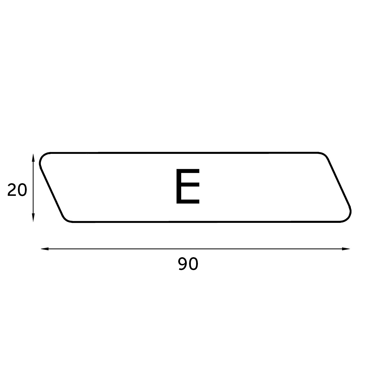 Obèche Noir rhombus geschaafd zwart gegrond FSC 100% 25x100x1000mm