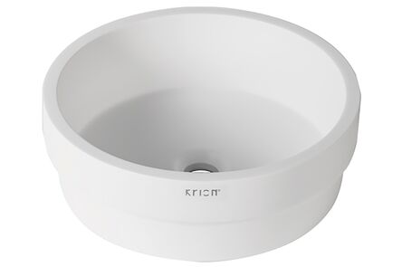 Krion Solid Surface spoelbak 3-way snow white b210 d40 1100 se
