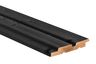 vure noir rhombus model f zwart geborsteld 25x150x3000