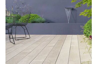 MILLBOARD Vlonderplank Enhanced Grain 3600x176x32mm - Limed Oak