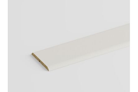 Agnes kniklijst raster 880 cremewit 4,3x57mm 260cm