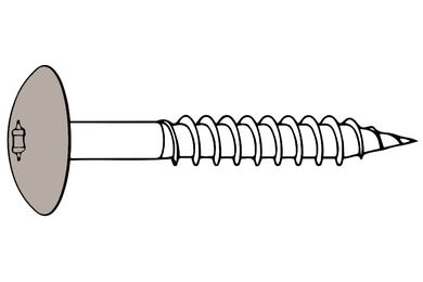 RVS Snelmontageschroef T20 Voor ROCKPANEL RAL 060 70 05 4,5x35mm