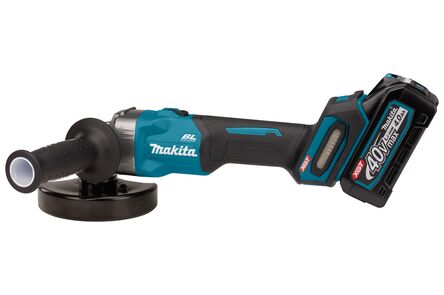 Makita accu haakse slijper xgt 40 v max GA008GM201 36v inclusief Mbox 125mm