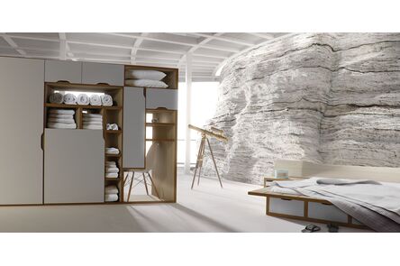 Kronospan decorspaanplaat 0101 PE front white