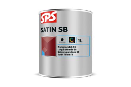 SPS Satin SB Buitenlak Zijdeglans Wit 750ml