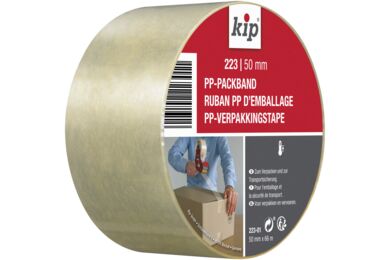 KIP Verpakkingstape PP Transparant 223-01 50mmx66m