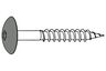 equitone schroef grijs a2 te20/lt20/la20 5,5x35 100st