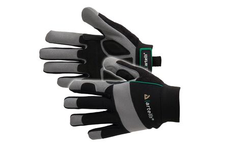 artelli handschoen pro-mechanic medium maat 9 zwart/grijs 1 paar
