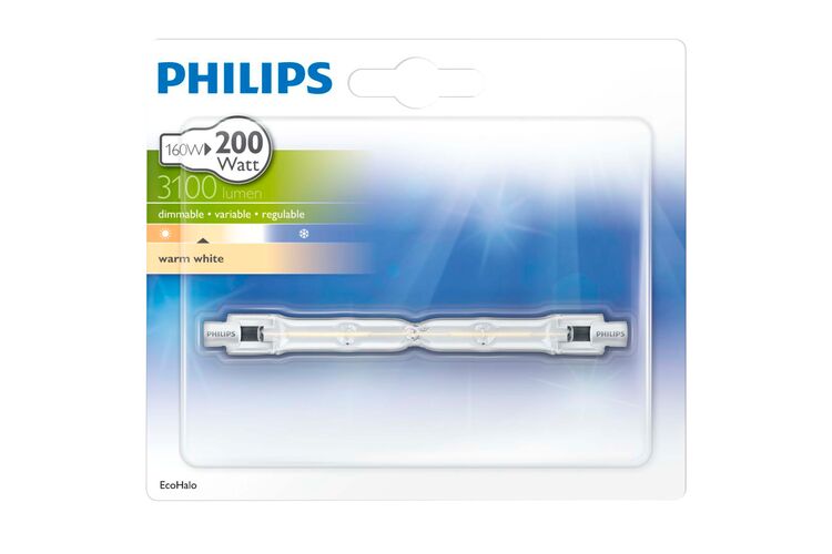 Philips Halogeen Staaflamp Wit R7S 160W/200W | Jongeneel