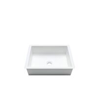 Krion Solid Surface Spoelbak B811 E Snow White 376x276x120mm Krion Solid Surface Spoelbak B811 E Snow White 376x276x120mm