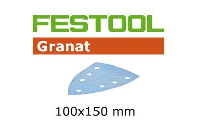 FESTOOL Schuurpapier Granat STF DELTA/7 P80 GR/10