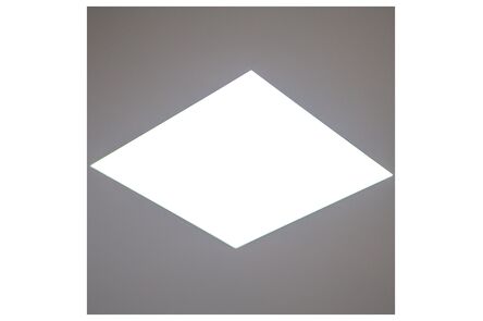Powerdaylight diam. 53cm Plafondplaat vierkant verzonken binnenzijde