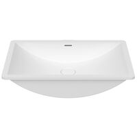 Krion Solid Surface Spoelbak B822 E Snow White 550x350x188mm Krion Solid Surface Spoelbak B822 E Snow White 550x350x188mm