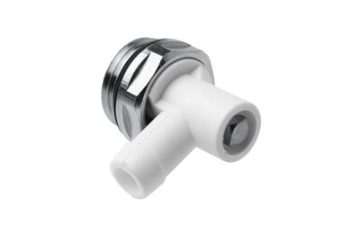 BONFIX Draaibare Aftapkraan Vernikkeld met O-Ring (Bu) 1/2Inch