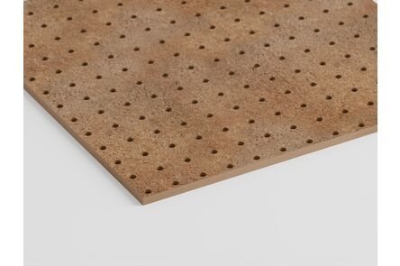 Hardboard bedplaat geperforeerd hoh 25,4mm gat 5mm