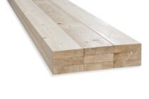  Vuren C C24 Balk Geschaafd 4 ronde hoeken FSC Mix 70% 75x275x6600mm