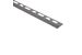 SCHLÜTER Tegelprofiel Jolly-TS Aluminium 11x2500mm - Steengrijs